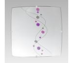 Luxera 45056 - Náhradné sklo TAO PINK E27 45046 NS