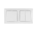 B.V.  - SADA 2x Spínač domový s rámikom 240100LUZ