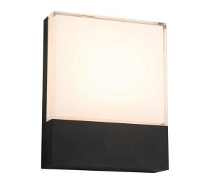 Top Light - LED Vonkajšie nástenné svietidlo NOEL LED/10W/230V IP54 čierna Noel