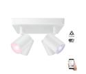 WiZ - LED RGBW Stmievateľné bodové svietidlo IMAGEO 4xGU10/4,9W/230V biela Wi-Fi 8719514554559