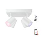 WiZ - LED RGBW Stmievateľné bodové svietidlo IMAGEO 4xGU10/4,9W/230V biela Wi-Fi 8719514554559