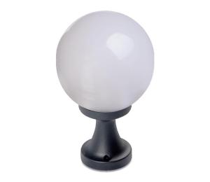 Redo 9775 - Vonkajšia lampa SFERA 1xE27/42W/230V IP44 25x38cm biela 9775