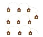 - LED Vianočná reťaz 10xLED/2xAA 2,3m teplá biela 50002901