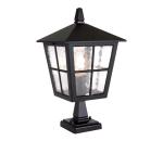 Elstead - Vonkajšia lampa CANTERBURY 1xE27/100W/230V IP43 BL50M-BLACK