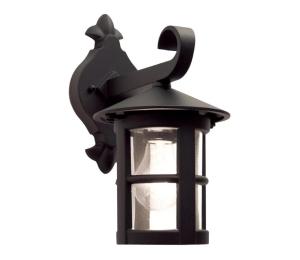 Elstead - Vonkajšie nástenné svietidlo HEREFORD 1xE27/100W/230V IP43 BL21-BLACK-E27