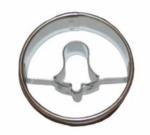 Kinekus Vykrajovačka KOLIESKO hl./zvonček 40 mm NEREZ