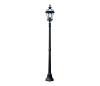 Elstead Garden Zone - Vonkajšia lampa LEDBURY 1xE27/100W/230V IP44 čierna GZH-LB5