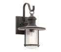 Elstead Kichler - Vonkajšie nástenné svietidlo RIVERWOOD 1xE27/100W/230V IP44 antracit KL-RIVERWOOD2-M