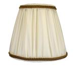 - Tienidlo k stolnej a stojacej lampe E27 pr. 18,5 cm krémová/hnedá 603096