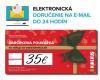 Kinekus Darčeková poukážka 35 €, červená, e-mailom