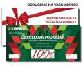 Kinekus Darčeková poukážka 100 €, zelená, poštou
