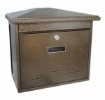 SKVELER Schránka poštová, MATEJ, Skveler, hnedá