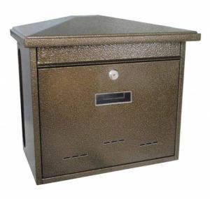 SKVELER Schránka poštová, MATEJ, Skveler, hnedá