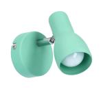 Nástenná lampička PICARDO 1xE14/40W/230V tyrkysová 91-50571