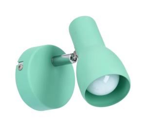 Nástenná lampička PICARDO 1xE14/40W/230V tyrkysová 91-50571