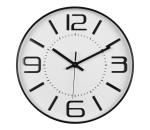 Nástenné hodiny 1xAA 29 cm biela 15008660