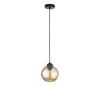 Keter Lighting Luster na lanku AMBRE BLACK 1xE27/60W/230V 1964