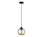 Keter Lighting Luster na lanku AMBRE BLACK 1xE27/60W/230V 1964