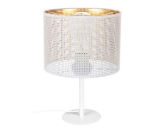 HEXE Stolná lampa ALDO 1xE27/60W/230V biela 0038