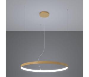 Thoro TH.181 - LED&nbsp; Luster na lanku RIO LED&nbsp;/50W/230V CRI95 4000K pr. 78 cm zlatá TH.181