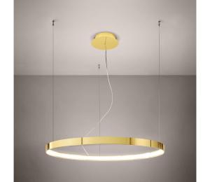 Thoro TH.246 - LED Luster na lanku RIO LED/50W/230V CRI90 3000K pr. 78 cm zlatá TH.246