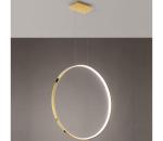 Thoro TH.248 - LED Luster na lanku RIO LED/50W/230V CRI90 3000K pr. 78 cm zlatá TH.248