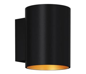 Zuma Line 91061-N - Nástenné svietidlo SOLA WL 1xG9/40W/230V čierna/zlatá 91061-N