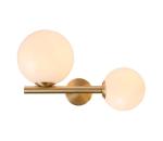 Zam 1995 - Nástenné svietidlo 1xG9/7W + 1xE14/15W/230V zlatá 1995