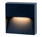 Zam E241-G - Vonkajšie schodiskové svietidlo LED/6W/230V IP65 antracit E241-G