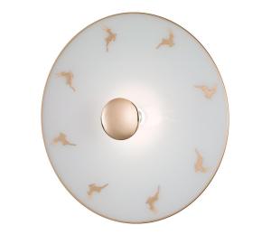 Kolarz A1353.61.XL.3.Au.100-Nástenné svietidlo NONNA 1xE27/100W/230V jelene 24K A1353.61.XL.3.Au.100