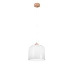 Kolarz A1352.31.W - Luster na lanku NONNA 1xE27/60W/230V dub/biela A1352.31.W