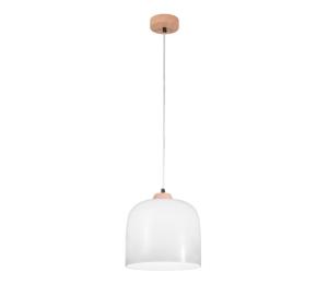 Kolarz A1352.31.W - Luster na lanku NONNA 1xE27/60W/230V dub/biela A1352.31.W