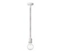 Home Sweet Home Luster na lanku LEONARDO ROPE 1xE27/10W/230V biela 8718808180214