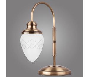 Kemar LSA25/M/RI - Stolná lampa RINAMA 1xE27/60W/230V mosadz LSA25/M/RI