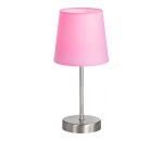 Wofi 832401949000 - Stolná lampa CESENA 1xE14/42W/230V ružová 832401949000