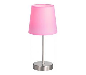Wofi 832401949000 - Stolná lampa CESENA 1xE14/42W/230V ružová 832401949000