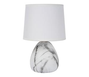 Lucide 47508/81/31 - Stolná lampa MARMO 1xE14/40W/230V biela 47508/81/31
