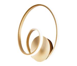 Gea Luce DIVA A ORO SPAZZOLATO -LED Stmievateľné nástenné svietidlo 20W/230V zlatá DIVA A ORO SPAZZOLATO