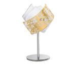 Gea Luce CAMILLA L P oro - Stolná lampa CAMILLA 1xE14/42W/230V zlatá CAMILLA L/P oro