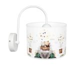 HEXE Detské nástenné svietidlo BEARS 1xE27/60W/230V 0909