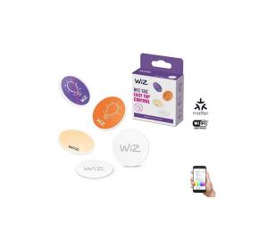 WiZ - NFC Samolepiaci tag na ovládanie osvetlenia 4 ks 8720169072411