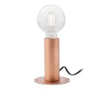 Redo 01-2131 - Dotyková stolná lampa RIVET 1xE27/42W/230V meď 01-2131