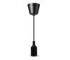 Ledvance - Luster na lanku PENDULUM BELL 1xE27/15W/230V čierna 4099854092664