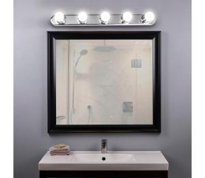 ONLI - Nástenné svietidlo HOLLYWOOD 5xE14/6W/230V chróm 5040/APC