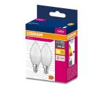 SADA 2x LED Žiarovka B35 E14/4,9W/230V 3000K - Osram 4058075628052