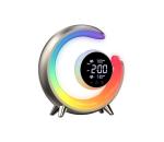 08981L- LED RGBW stmievateľná stolná lampa s budíkom PEACOCK LED/20W/5V US 08981L