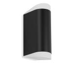 Telefunken 314905TF - LED Vonkajšie nástenné svietidlo 2xGU10/5W/230V IP44 čierna 314905TF