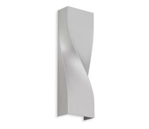 Telefunken 312704TF-LED Vonkajšie nástenné svietidlo 2xLED/5,5W/230V IP44 strieborná 312704TF