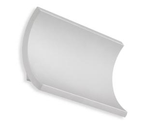 Telefunken 312804TF - LED Vonkajšie nástenné svietidlo 2xLED/6W/230V IP44 strieborná 312804TF