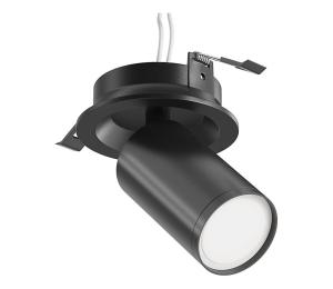 Maytoni C048CL-U-1B - Podhľadové bodové svietidlo FOCUS 1xGU10/10W/230V čierna C048CL-U-1B